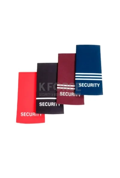 KForce Eppauletes With Security – Red