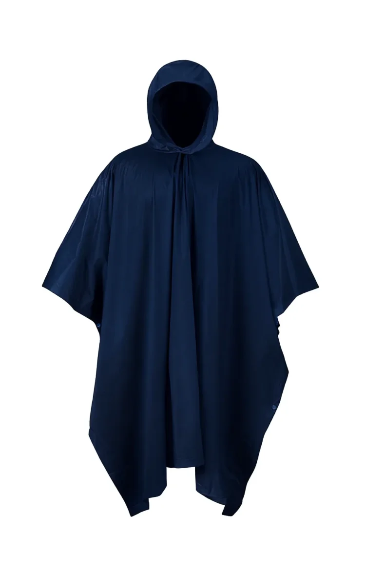 Rubberized Poncho Black - Image 2