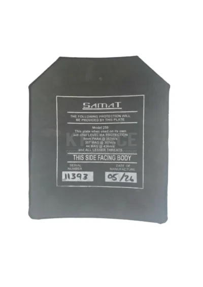 Model 250 Bullet Proof Steel Plate Level IIIA For Handguns